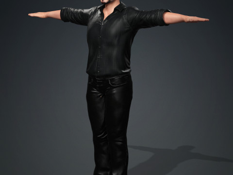 Robert Downey Jr 3D Model