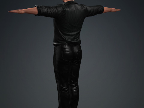 Robert Downey Jr 3D Model
