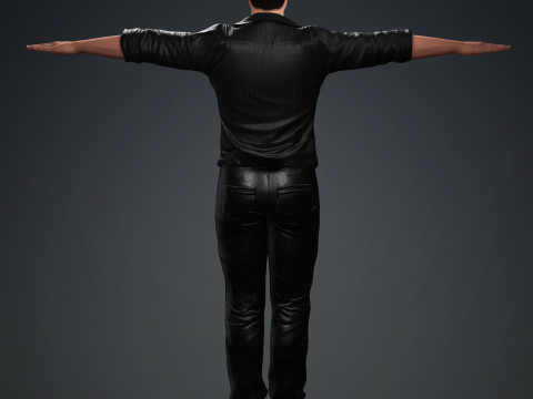 Robert Downey Jr 3D Model