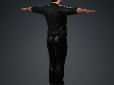 Robert Downey Jr 3D Model