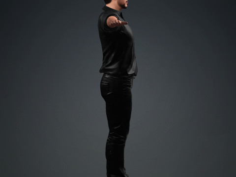 Robert Downey Jr 3D Model