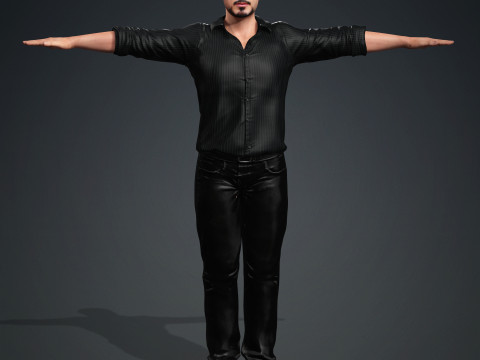 Robert Downey Jr 3D Model