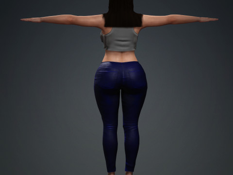 Mila Kunis Modelo 3D