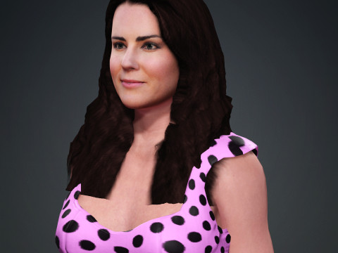 Kate Middleton 3D Model