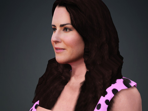 Kate Middleton 3D Model