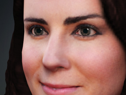Kate Middleton 3D Model