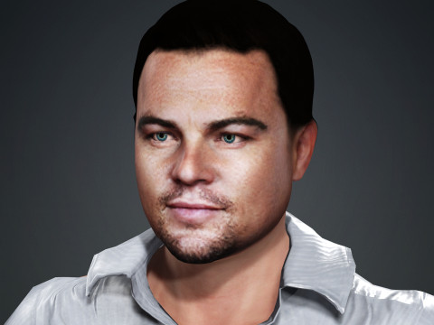 Leonardo DiCaprio Modelo 3D