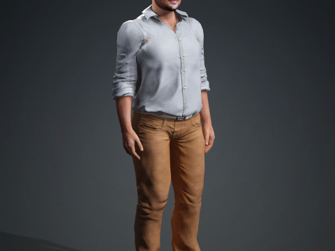 Leonardo DiCaprio Model 3D