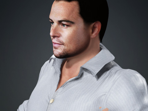 Leonardo DiCaprio Model 3D
