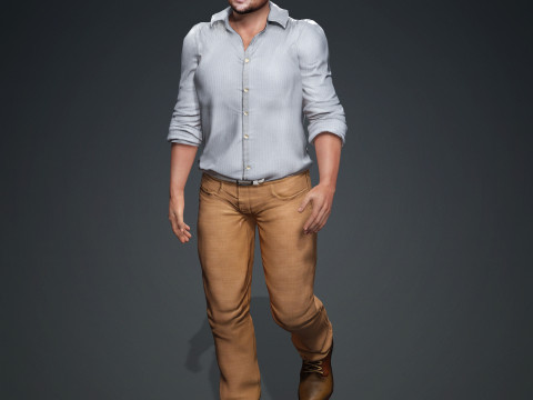 Leonardo DiCaprio Model 3D