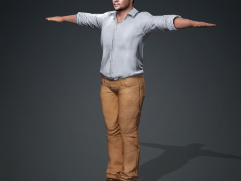 Leonardo DiCaprio Model 3D