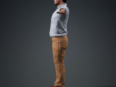 Leonardo DiCaprio Model 3D