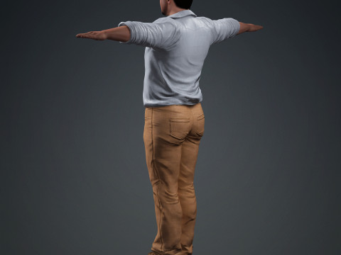 Leonardo DiCaprio Model 3D