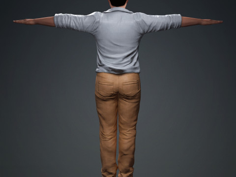 Leonardo DiCaprio Model 3D