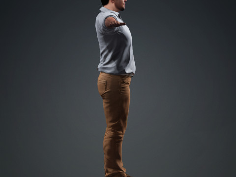 Leonardo DiCaprio Model 3D