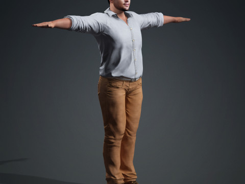 Leonardo DiCaprio Model 3D