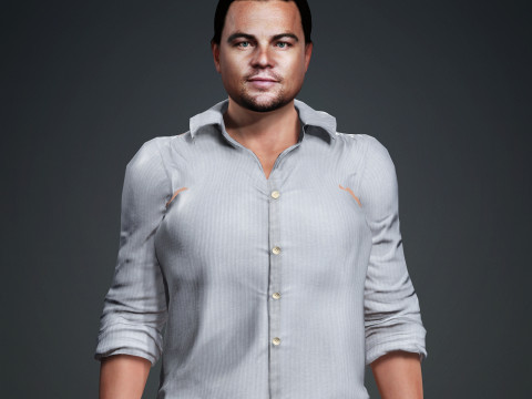 Leonardo DiCaprio Model 3D