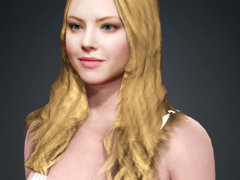 Amanda Seyfried 3Dモデル