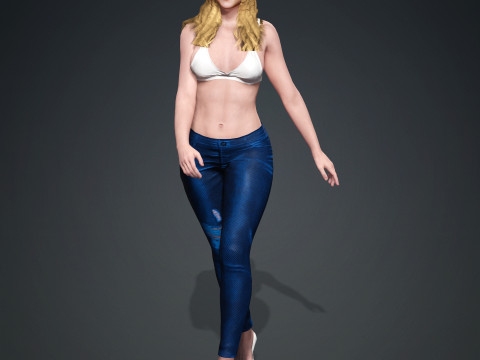 Amanda Seyfried Model 3D