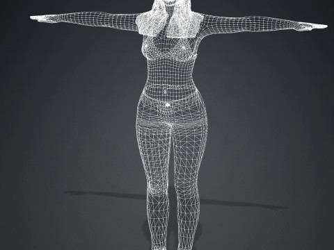 Amanda Seyfried Model 3D