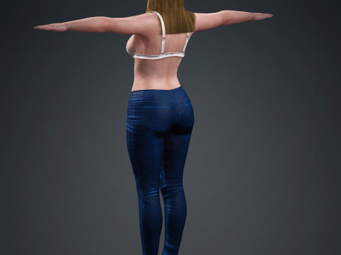 Amanda Seyfried Model 3D