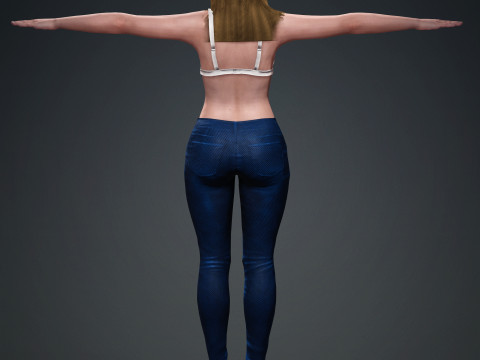 Amanda Seyfried Model 3D