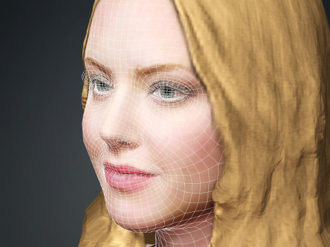 Amanda Seyfried Model 3D