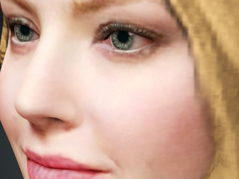 Amanda Seyfried Model 3D