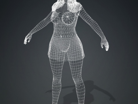 Beyonce Modelo 3D