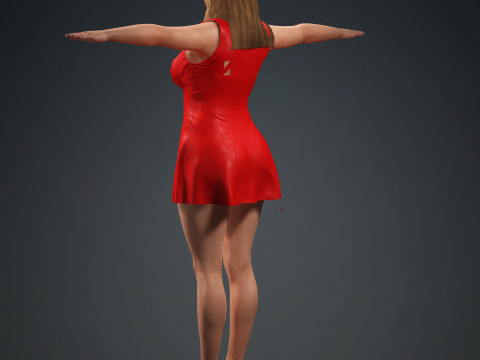 Beyonce Modelo 3D