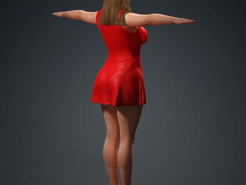 Beyonce Modelo 3D