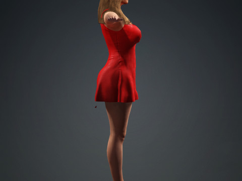 Beyonce Modelo 3D