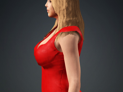 Beyonce Modelo 3D
