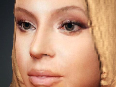 Beyonce Modelo 3D