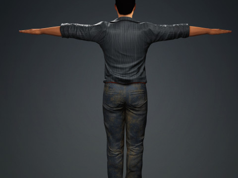 Tom Cruise 3D Model