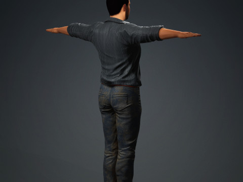 Tom Cruise 3D Model