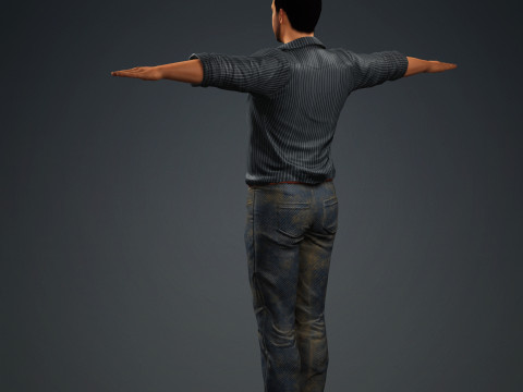 Tom Cruise 3D Model