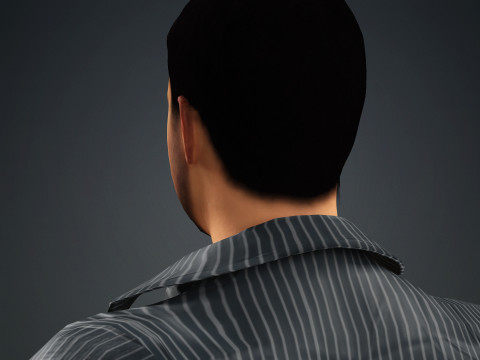 Tom Cruise 3D Model