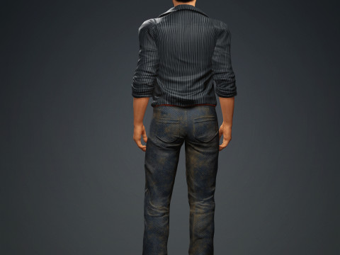 Tom Cruise 3D Model