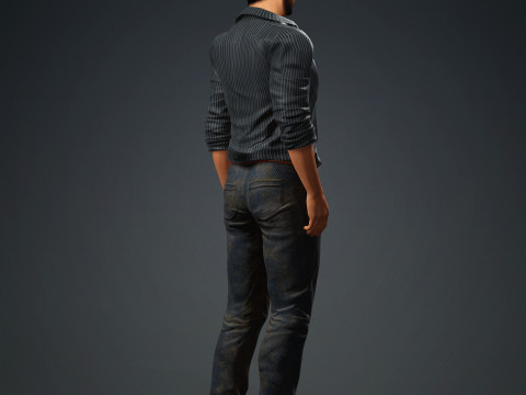 Tom Cruise 3D Model