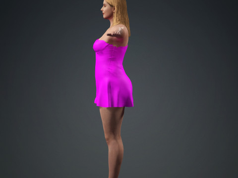 Margot Robbie Model 3D