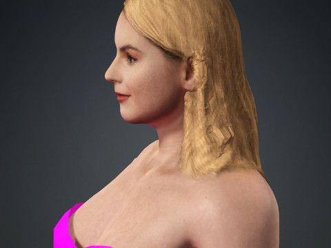 Margot Robbie Model 3D