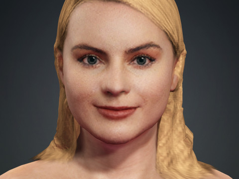 Margot Robbie Model 3D