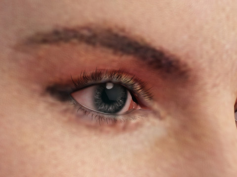 Margot Robbie Model 3D