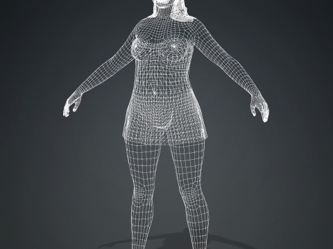 Margot Robbie Model 3D