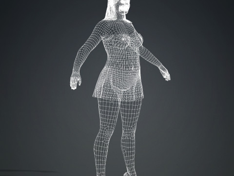 Margot Robbie Model 3D