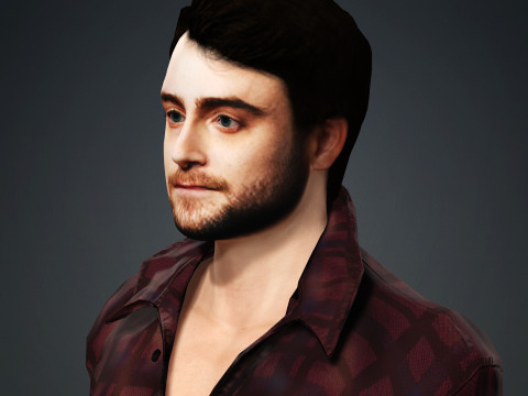 Daniel Radcliffe Modelo 3D
