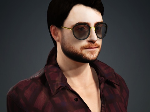 Daniel Radcliffe 3D Model