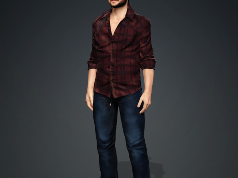 Daniel Radcliffe 3D Model
