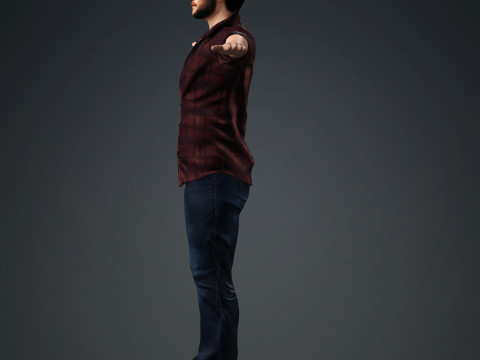 Daniel Radcliffe 3D Model